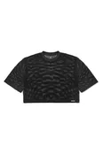 BOXER MESH SHIRT IN BLACK