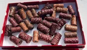 Fish Leather Beads