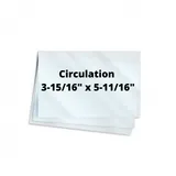10mil Circulation 3-15/16" x 5-11/16" 100/Box