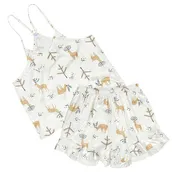 Bella Sleep + Spa - Oh Deer - Cami + Ruffled Shorts PJ sets - Small