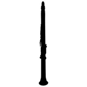 Clarinet Stencil
