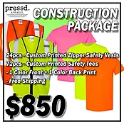 Pressd Apparel - Construction Package