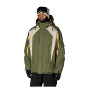 686 Men's 2003 Atom Jacket – Green Colorblock