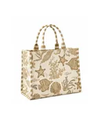 Coastal Jacquard Tote