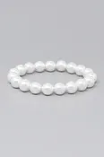 10 MM Swarovski Pearl Beaded Bracelet