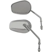 Stock Harley Style Long Stem Mirror Set