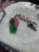 Pink & Green Coffin