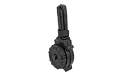 ProMag Industries Magazine, 9MM, 50 Round Drum, Black, Sccy CPX-2 50RD