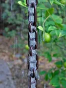 Cast Aluminum Anchor Link Chain- Bronze powder Coat