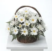Grandmother’s Garden Table Basket