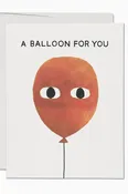 A Balloon Friendship card