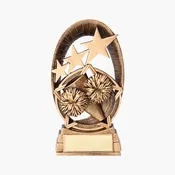 All-Star Resin Cheerleading Award