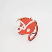 Football Helmet Coin Purse Wristlet