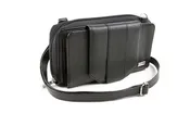 Cell Phone Leather Crossbody Accordion Wallet Purse RFID