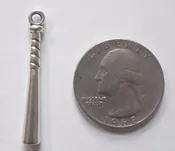 Baseball Bat Charms (8 Pieces)