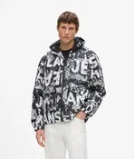 All-over logo padded jacket