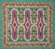 Baroque Geometric Needlepoint Canvas