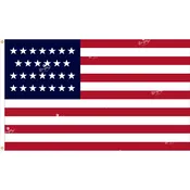 27 Star Outdoor Historic U.S. Flags 1845