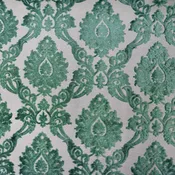 Alessandra Fabric | Damask Cut Velvet Fabric | Drapery & Curtain Fabric and Upholstery Fabric