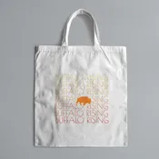 Buffalo Rising Stacked Tote Bag