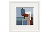 Abstract French Oil Painting by Frederique Marteau