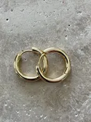 14k Gold Plated Hoop Earrings