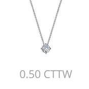 0.50 CTW Solitaire Necklace