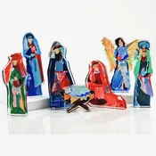 Acrylic Nativity Set — St. Michael's Woman's Exchange