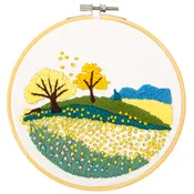 Autumn Fields Embroidery Kit