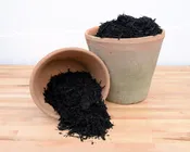 Dyed Black Hardwood Mulch, 1 cu yd