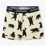 Black Bears on Natural Boys' Boxer Briefs