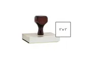 1" x 1" Wooden Stamp