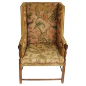 18th Century Canadian Provincial Anthropomorphic Wing Chair