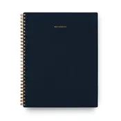 Appointed 3-Subject Notebook - Grid, Oxford Blue