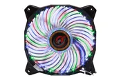 Casino 4C (LPVC4C12P) 120mm, RGB LEDs, 1600 RPM, 63.91 CFM, 25 dBA, Cooling Fan