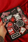 Hellcats Classics Sticker Sheet
