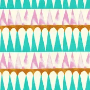 Santa Fe by Sarah Watts : Drums in Pink : Cotton and Steel
