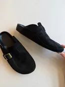 70s Moc Slide (Retail $415, As found, light blemishes in suede)