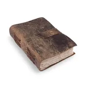 SCRATCHED LEATHER JOURNAL