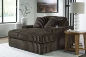 Midnight-Madness Chocolate Oversized Chaise