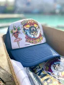 Christian Fletcher “Multi Print” Trucker Cap