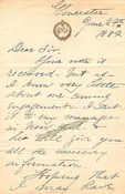 Abbott, Emma - Set of 2 Autograph Letters Signed + Photo
