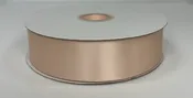 1 1/2" light peach Ribbon Double-face 100 Yds