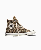 Unisex Converse Chuck Taylor All Star High Top Shoes Leopard Jacquard