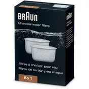 Braun Charcoal Filter for Coffee Machines 6-Pack