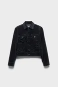 ADI TRUCKER JACKET in Velvet Black