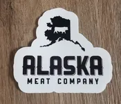 Alaska Meat Company Stickers