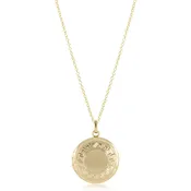 16" Necklace Gold - Cherish Small Gold Locket