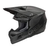 3 SRS Helmet Solid Black/Gray