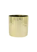 Gold Round Images Planter